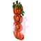 33" Orange & Black Stacked Pumpkins Outdoor Halloween Decoration